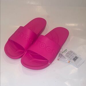 NWT Crocs Slide Sandals Size M7/W9